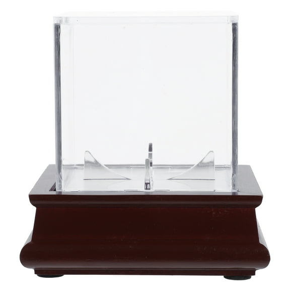 Acrylic Baseball And Softball Display Box Transparent Acrylic Display Case Showcase Cube Collectible Baseball Case Clear Holder
