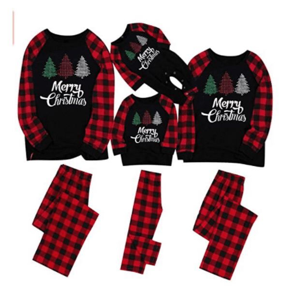 red and black plaid pajama pants plus size