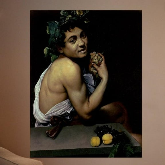 Wallhogs Caravaggio The Sick Bacchus (1591) Wall Mural
