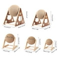 thumbnail image 4 of Sisal Rope Ball Cat Toy,Sisal Rope Ball Cat Cat Climbing Frame Scratching Tool Wooden Shelf Highly Recommended, 4 of 8