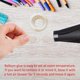 thumbnail image 3 of 200Pcs Balloon Glue Point Dot Removable Glue Adhesive Clear Sticky Tack Crafts Tape Dots for Artcraft Supplies Wedding Party Decoration (200), 3 of 4