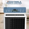 thumbnail image 5 of JoanKaren 8000 BTU Portable Air Conditioner Up to 350 Sq. Ft. 3-in-1 Quiet AC Unit with Cooling,Dehumidifier & Fan,Energy-Saving,24-Hr Timer,Window Kit Included,Black, 5 of 10