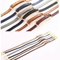 thumbnail image 3 of Brazalete de cuero Sonducket cosido a mano color marrón, 3 of 6