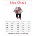 thumbnail image 2 of Toddler Baby Girls Clothes 18-24 Months Girls Fall Winter Outfits Girls Long Sleeve Color-blocked Top Pants 2PCS Set Pink, 2 of 5