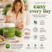 VH Nutrition Eatmor Appetite Stimulant - Natural Weight Gain Pills, Vitality & Hunger Boosting Orxegenic Supplement - 120 Capsules