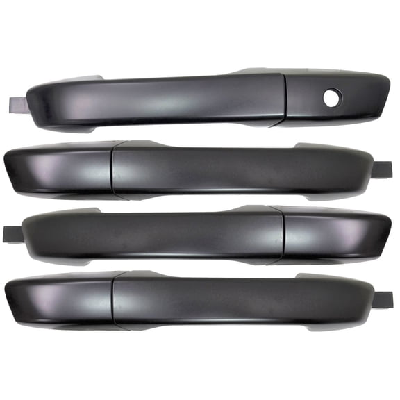 PT Auto Warehouse AC-3404P-QPK - Exterior Outer Outside Door Handle, Primed Black - Front/Rear Left/Right, Set of 4 Fits select: 2009-2014 ACURA TL