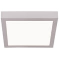 thumbnail image 6 of 20076LEDD-SILV/ACR Access Lighting Ulko-19W 1 LED Outdoor Square Large Flush Mount in Contemporary Style-9 Inches Wide by 1 Inches Tall-Silver Finish, 6 of 7