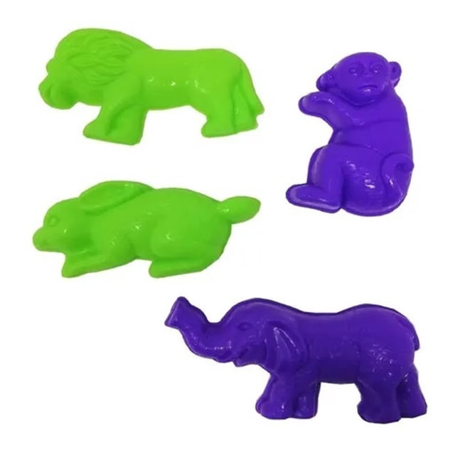 Moldes Animales Para Arena Magica Educar 4 Piezas