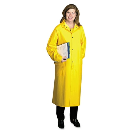 Anchor Brand Raincoat, PVC/Polyester, Yellow, X-Large (Best Raincoat Brands In India)