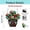 #730D, variant on Wooowa St. Patrick’s Day 2D Acrylic Disc Pendant Transparent Design Lightweight Craft Window Porch Chain Outdoor Irish Holiday Decoration
