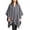 Gray, variant on Shawl Wraps for Women, Soft Elegant Poncho Cape with Pockets, Open Front Scarf Blanket Cardigan for Fall Winter,Light Blue