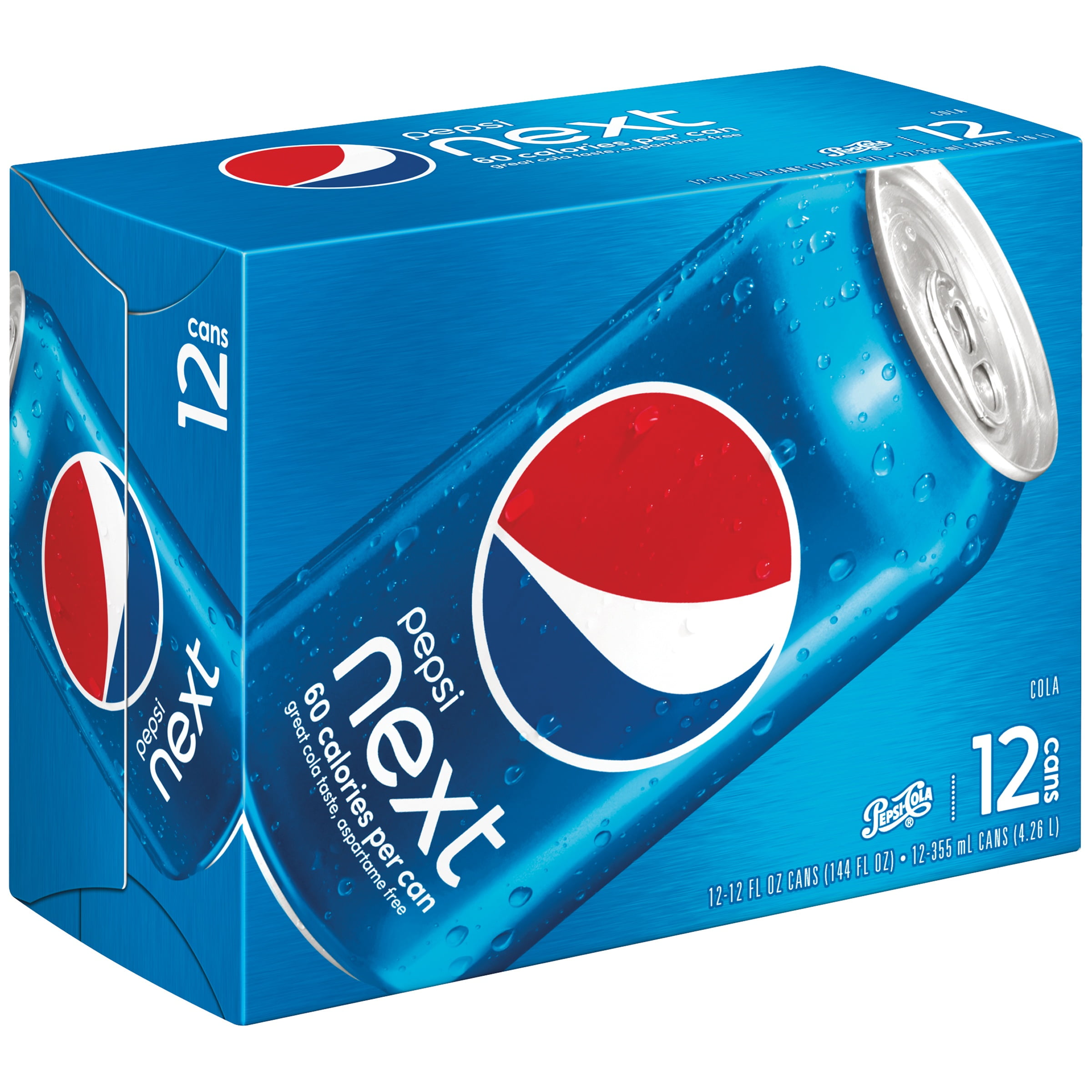 Pepsi Next 12 Pack 12 Fl Oz Cans Walmart Walmart 