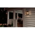 thumbnail image 2 of Urban Ambiance Luxury Transitional Outdoor Wall Light, Size: 15-1/8"H x 6-1/2"W, with Farmhouse Style Elements, Olde Bronze Finish and Clear Shade, UHP1002, 2 of 7