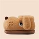 thumbnail image 4 of Lindas zapatillas de perro for mujeres y hombres, zapatillas esponjosas de animales, zapatillas de casa cálidas y acogedoras de felpa, 4 of 6