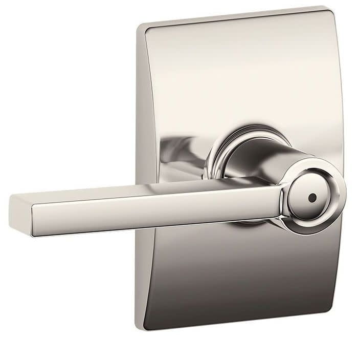 Schlage F40LatCen Latitude Privacy Door Lever Set