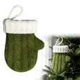 thumbnail image 3 of Mini Knitted Mitten Christmas Tree Ornament, Cute Xmas Hanging Decoration for Holiday Tree Wreath Window Fireplace Home Decor Stocking Stuffer, 4.7 x 3.9 Inch, Tree Wreath Mantle Hanging Decor 3Pc, 3 of 5