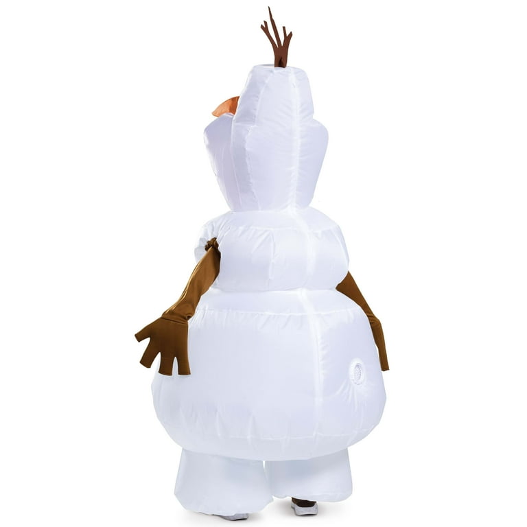 Unisex Frozen Adult Olaf Inflatable Halloween Costume Walmart