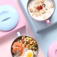 thumbnail image 4 of Yeacher BPA Free Baby Feeding Set Children Dinnerware Set 304 Stainless Steel Feeding Bowl with, 4 of 8