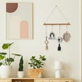 thumbnail image 4 of Wall Hanging Decor Creative Exquisite Cotton Leaf Macrame Wall Hanging for Living Room, 4 of 7