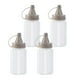thumbnail image 2 of Botellas pequeñas Colamx Contenedor de almacenamiento de alimentos 4 Uds Gris, 2 of 8