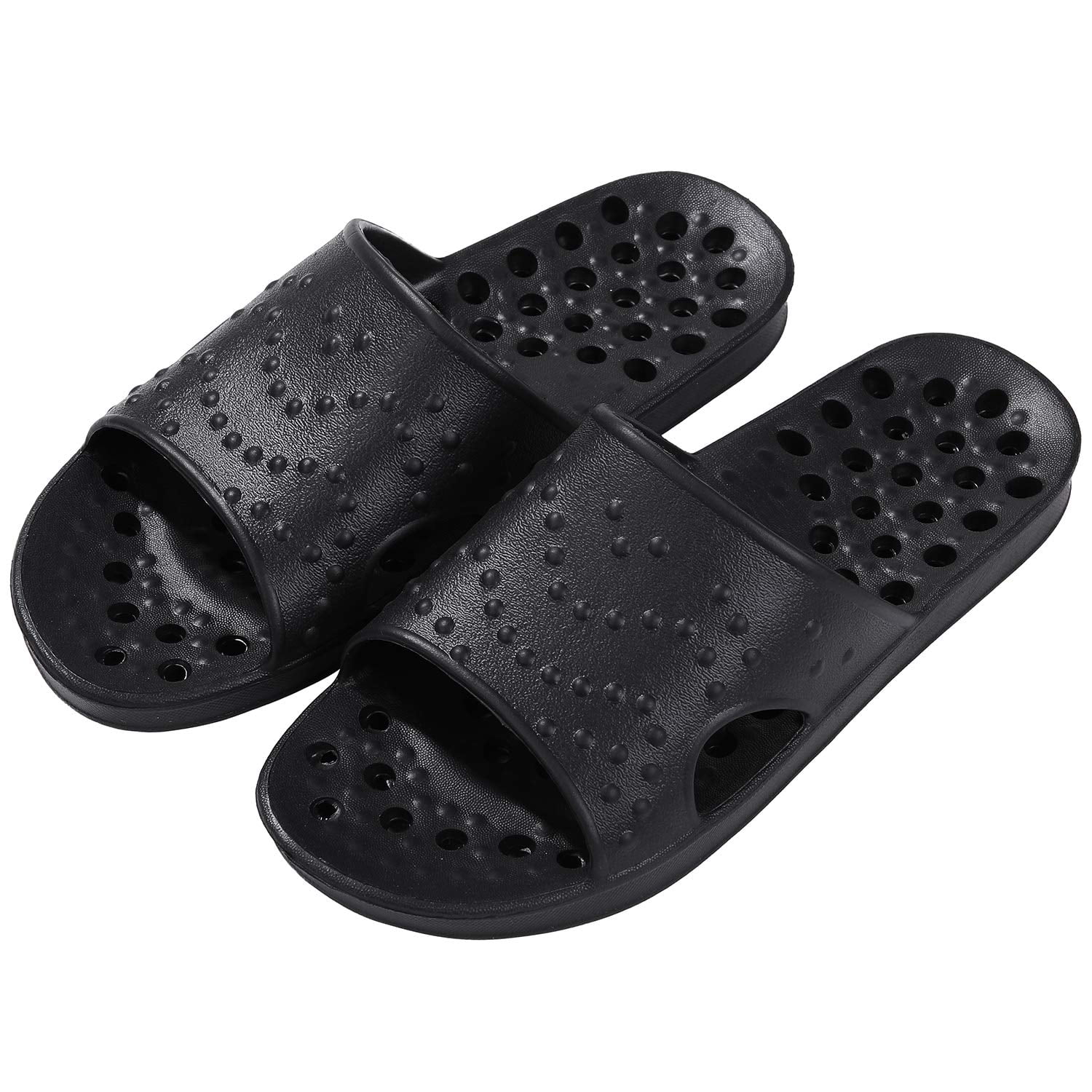 Litfun Shower Shoes for Women Men, Quick Drying Non Slip Bath Slippers