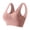Light pink_CI61, variant on Lumtrix Bras for Women No Underwire Seamless Smooth Bralette Full Coverage Everyday Bras with Wide Straps Blue M