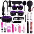 thumbnail image 1 of 24 unids/set juguetes sexuales para adultos con esposas látigo consolador vibrador anal yeacher Herramientas vivas, 1 of 7