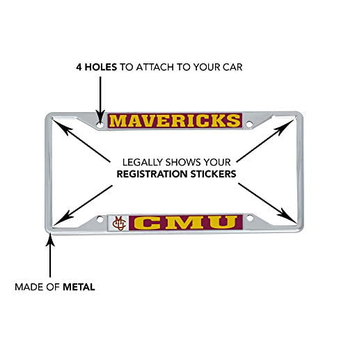 Desert Cactus Colorado Mesa University Mavericks NCAA Metal License Plate Frame for Front Back of Car Officially Licensed Mascot Desert Cactus Colorado Mesa University Mavericks NCAA Metal License Plate Frame for Front Back of Car Officially Licensed Mascot
