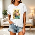 thumbnail image 5 of Dolly Shirt for Women Graphic Tee Country Music Legend T Shirt Short Sleeve Crew Neck Fans Top 3XL, 5 of 5