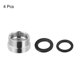 thumbnail image 4 of Adaptador de grifo Unique Bargains 4uds 24mm x 5,5mm Hembra a 22mm x 4,5mm Macho, 4 of 6