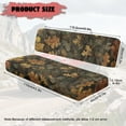 thumbnail image 7 of Yuyamidu Camo Hunting UTV Seat Covers UTV Bench Seat Cover Backrest Cover with Elastic Band Compatible with Kawasaki Mule 3000 3010 3020, 7 of 7