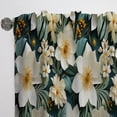 thumbnail image 2 of Designart "Verdant Elegance" Floral Room Darkening Curtain Single Panel, 2 of 6