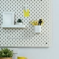thumbnail image 1 of DEEPCRAFF 2Pcs Metal Pegboard Tool Hooks Plated Silver Adjustable Wall Mounted Organizer for Garage Tools, 1 of 7