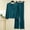 Army Green, variant on Naittoop Women's Modal 2 Piece Outfits, Loose Crewneck Long Sleeve Top and Pjs Pants Matching Lounge Sleepwear Sets
