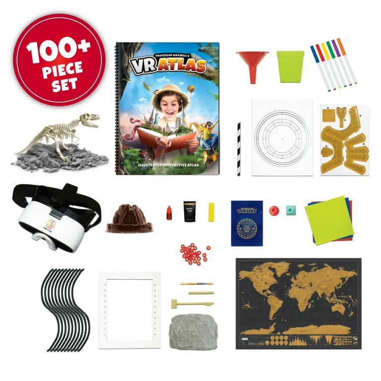 Professor Maxwell's VR World Travel & Scientific Activity Kit
