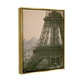 thumbnail image 3 of Eiffel Tower Paris Skyline Town & City Photograph Metallic Gold Framed Art Print Wall Art, 3 of 6