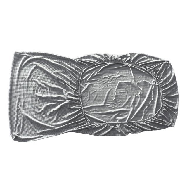 Funda Elástica para Chaise Longue para Sala de Estar, Funda para Chaise Longue Sin Brazos para Interior para Chaise Longue de Dormitorio , gris claro Baoblaze Funda chaise longue