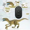 HANMUN Robotic Raptor, Remote Control Dinosaur Toy for Kids, Electronic