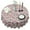 Gray Christmas Santa, variant on Gray Christmas Snowman Pattern Round Tablecloth 60"x60",Wrinkle Wipeable Table Cloth for Kitchen Dining Room Picnic Patio Party