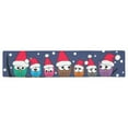 thumbnail image 2 of MKHERT Merry Christmas Table Runner for Office Kitchen Dining Wedding Party Home Decor 16x72 inch, 2 of 3