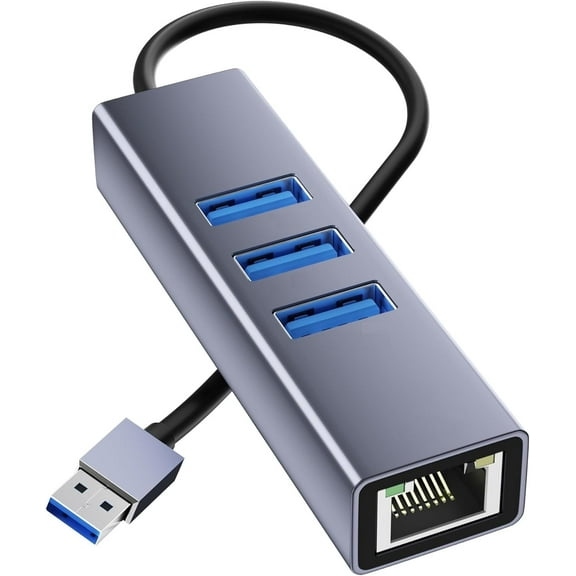 USB C to Ethernet Adapter,  RJ45 to USB C Thunderbolt 3/Type-C Gigabit Ethernet LAN Network Adapter, Compatible for MacBook Pro 2021/2020/2019/2018/2017, MacBook Air, Dell XPS and More