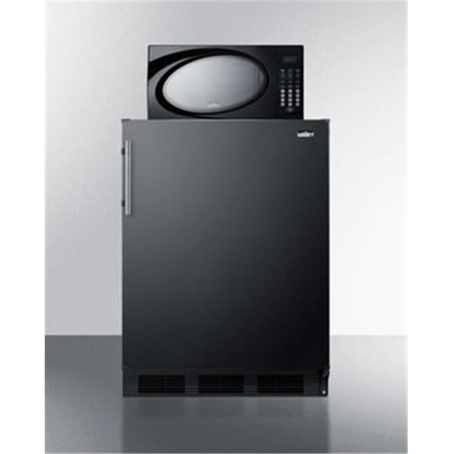 Summit Appliance MRF663B 24 in. Compact Refrigerator with 5.1 cu. ft
