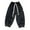 Black, variant on Thermal Lined Pants for Girls Boys, Winter Warm Thickened Puffer Down Trousers, Windproof Soft Elastic Joggers with Built-in Full-Length Bottoms