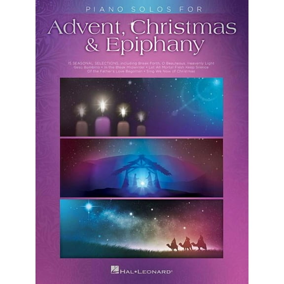 Piano Solos for Advent, Christmas & Epiphany, (Paperback)