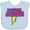 AE-Light Blue, variant on Inktastic These Fools Put My Cape on Backwards® Superhero Boys or Girls Baby Bib