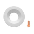 thumbnail image 3 of NICOR DLR566121203KWHBF DLR56(v6) 5/6-inch White 1200 Lumen 3000K Recessed LED Downlight with Baffle, 3 of 9