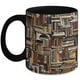 thumbnail image 1 of Taza de café vintage de cerámica con estantería, 350 ml, 1 of 2