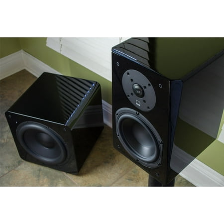 SVS - Prime 6-1/2" 2-Way Bookshelf Speaker (Each) - Piano Gloss Black