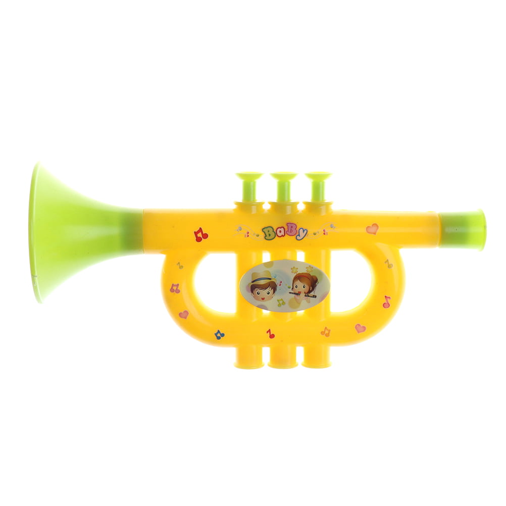 Plastic Trumpet Hooter Plastic Baby Kid Musical Instrument Early Education To_ES 