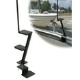 thumbnail image 1 of BeesClover IDEALHOUSE Boat Trailer Tongue Steps, Heavy Duty Boat Ladder with Handrail, Universal Fit for Bass Boat Pontoon Trailer, Non-Slip Safety Access Step, Adjustable Bracket, 400 LB Capacity, 1 of 8